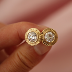 Diamond Plissé Earrings