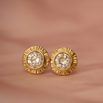 Diamond Plissé Earrings