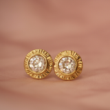 Diamond Plissé Earrings