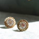 Diamond Plissé Earrings