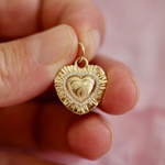 Diamond Plissé Pendant