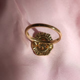 plisse ring back