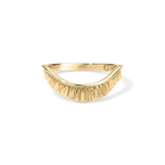 Plissé Curved Band