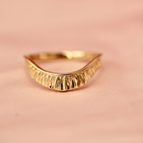 Plissé Curved Band